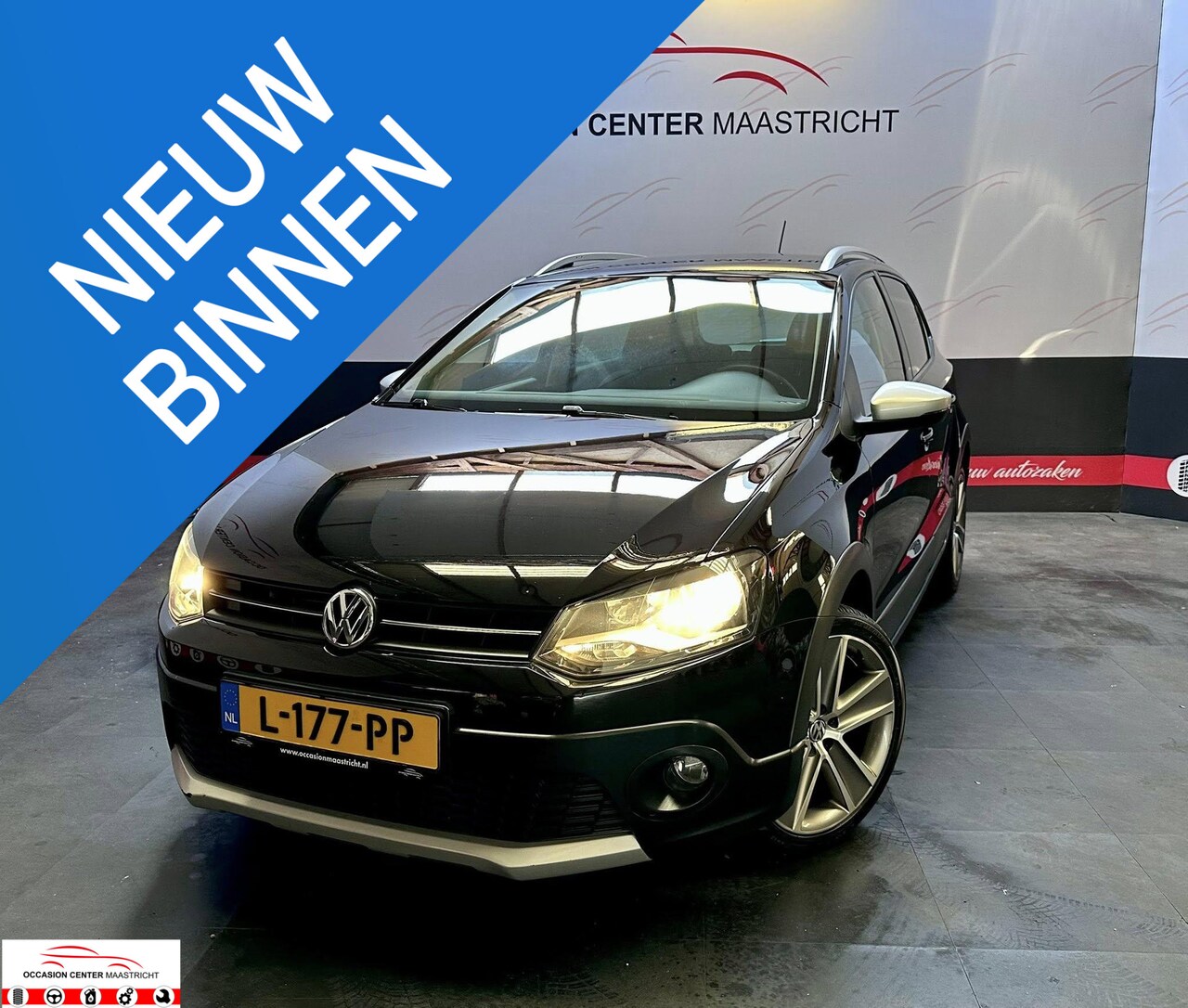 Volkswagen Polo - 1.2 TSI Cross 1.2 TSI Cross,Cruise control,Clima control - AutoWereld.nl