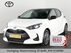 Toyota Yaris - 1.5 HYB 1e EIG GARANTIE TOT 11-2032* BLACK & WHITE BIJNA 2023. CLOUD NAVI.CLIMA.CRUISE