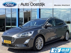 Ford Focus - 1.0 EcoBoost Titanium 125PK Trekhaak Camera Adaptieve Cruise Winterpack Climate Navi Full