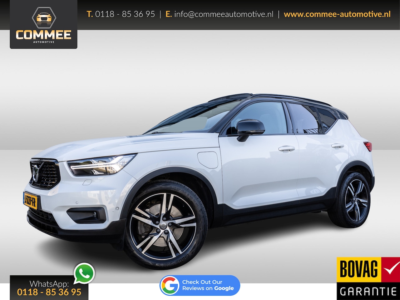 Volvo XC40 - 1.5 T5 Recharge R-Design Full options! ✅Pano✅H&K✅360°CAM✅Leer - AutoWereld.nl