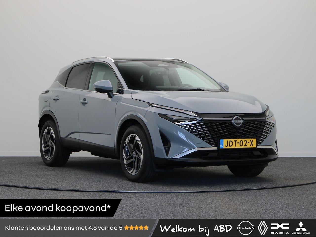 Nissan Qashqai - 1.3 MHEV Xtronic Business Design | Headup display | Panormadak | Elektrische achterklep | - AutoWereld.nl