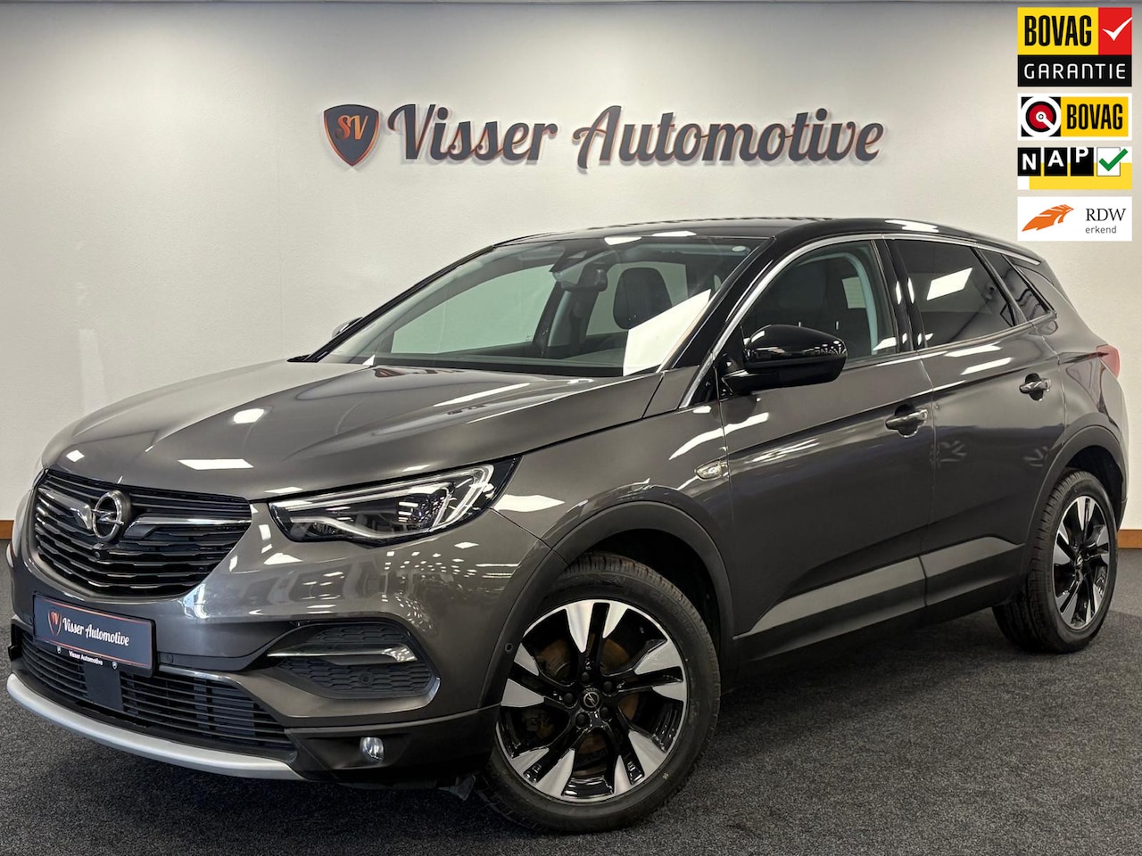 Opel Grandland X - 1.2 Turbo Ultimate*Winter-Pakket*Camera*Navi*Apple-Carplay*Xenon* - AutoWereld.nl