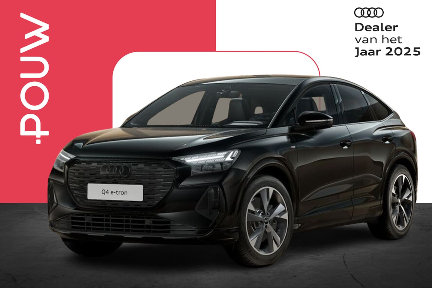 Audi Q4 Sportback e-tron - 45 quattro 286pk S Edition Competition 82 kWh | Sfeerverlichting | Trekhaak Wegklapbaar - AutoWereld.nl