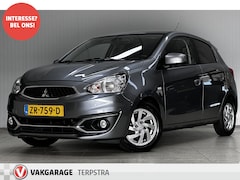 Mitsubishi Space Star - 1.0 Active/ 14''LMV/ Apple+Android/ Airco/ Navi/ Bluetooth/ Multi.LEDER.Stuur/ Elek.Pakket