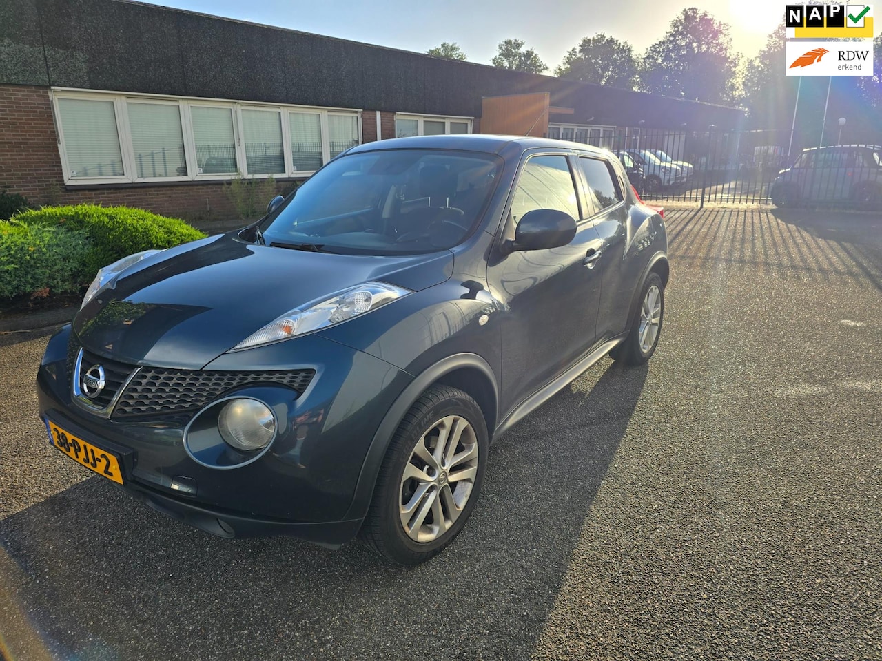 Nissan Juke - 1.6 Acenta Eco Airco Boekjes Navi Nap - AutoWereld.nl
