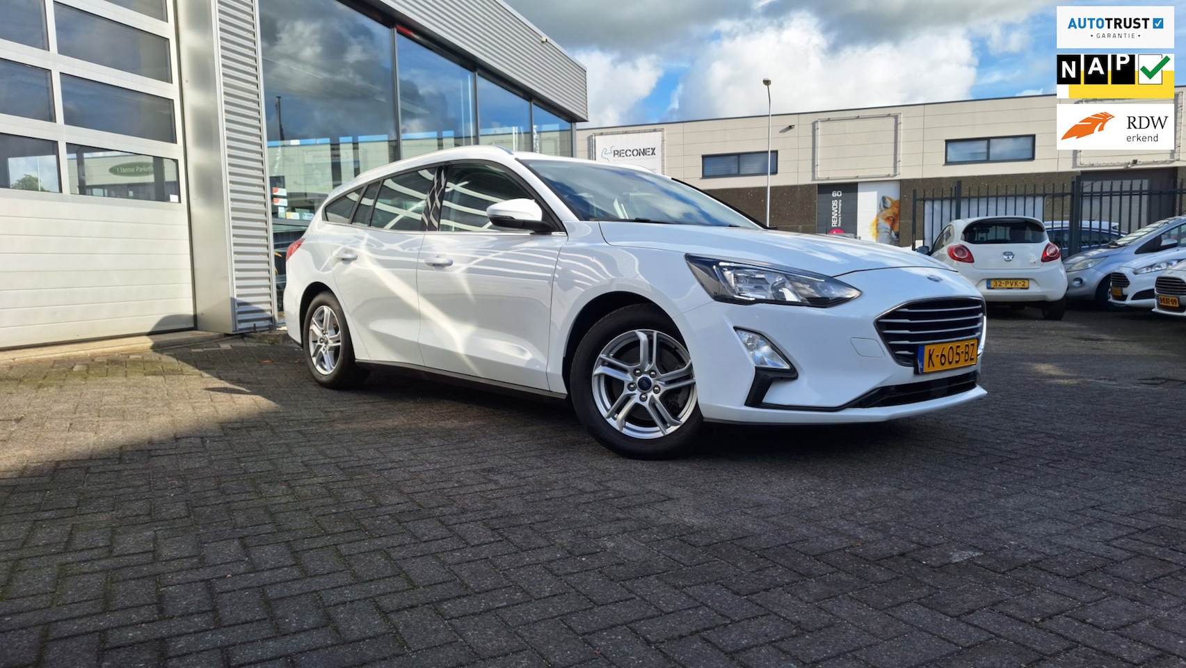 Ford Focus Wagon - 1.0 EcoBoost Hybrid Edition/Navigatie*Sport stoel*A Camera*Pdc V/A*Led*Enz - AutoWereld.nl