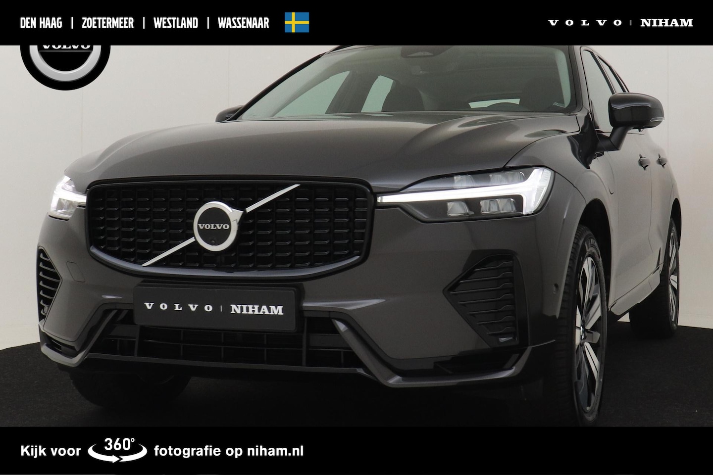 Volvo XC60 - T6 PLUG-IN HYBRID AWD PLUS DARK -PANO.DAK|POWER-SEATS|360°CAM|TREKHAAK - AutoWereld.nl