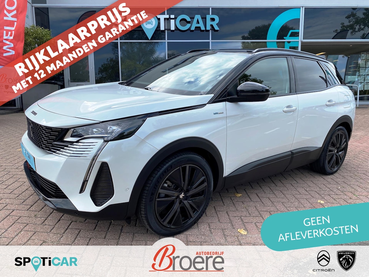 Peugeot 3008 - 1.6 Plug-in HYbrid 225pk e-EAT8 GT | keyless, verw. voorstoelen, adaptive cruise, elek. ac - AutoWereld.nl