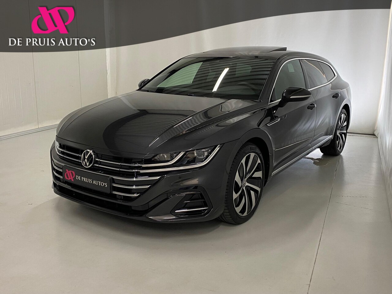 Volkswagen Arteon Shooting Brake - 1.4 TSI eHybrid R-Line Camera Pano Trekhaak ACC Leer Memory 19inch IQlight Matrix Led - AutoWereld.nl
