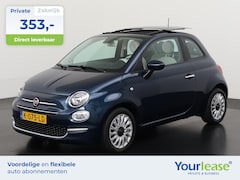 Fiat 500 - 1.0 Hybrid Lounge | All-in 353, - Private Lease | Direct uit voorraad