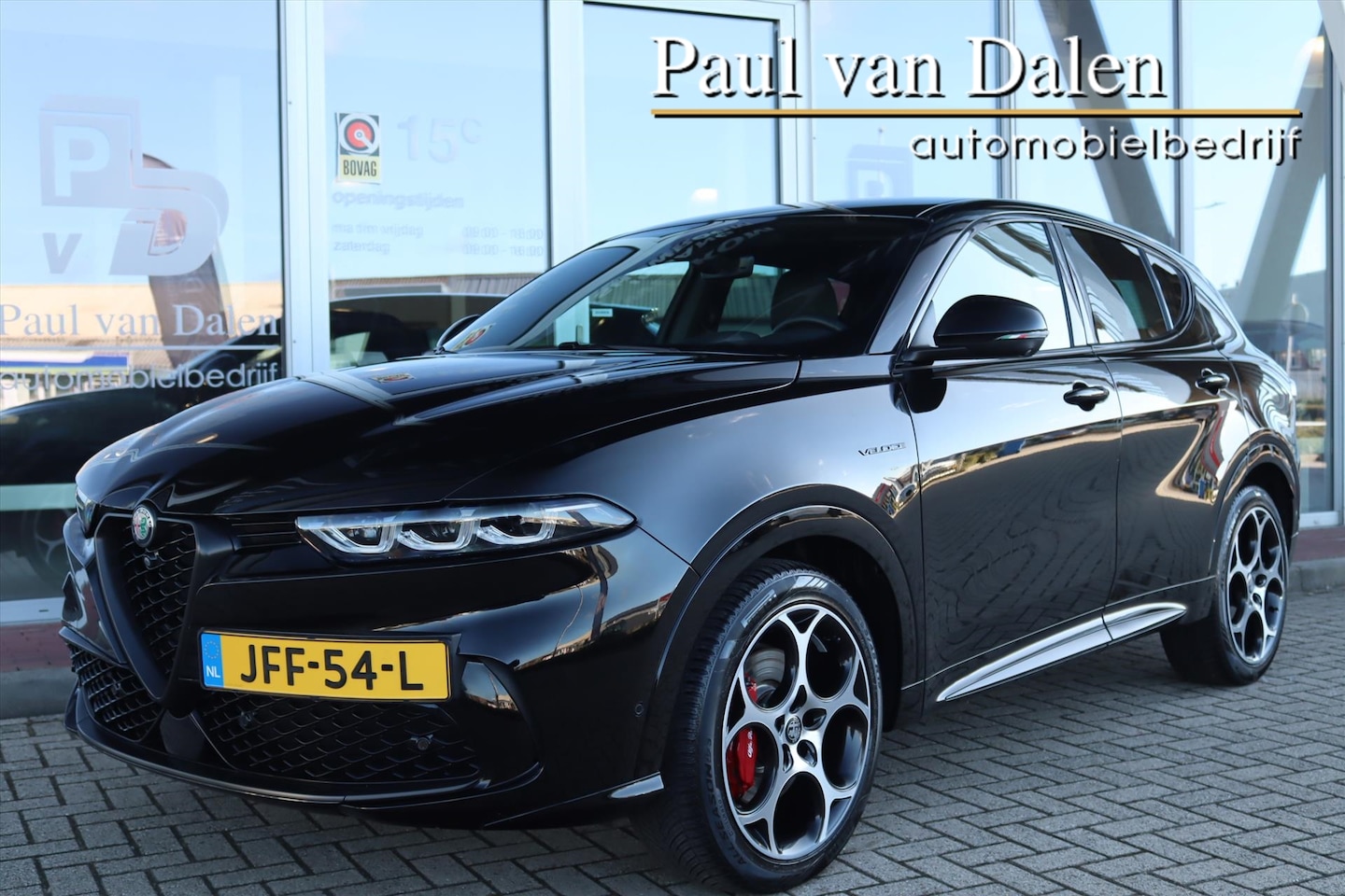 Alfa Romeo Tonale - 1.5T HYBRID 160PK AUTOMAAT VELOCE Leer | 360 Camera | Sfeer | Harman Kardon | Stoelverw./k - AutoWereld.nl