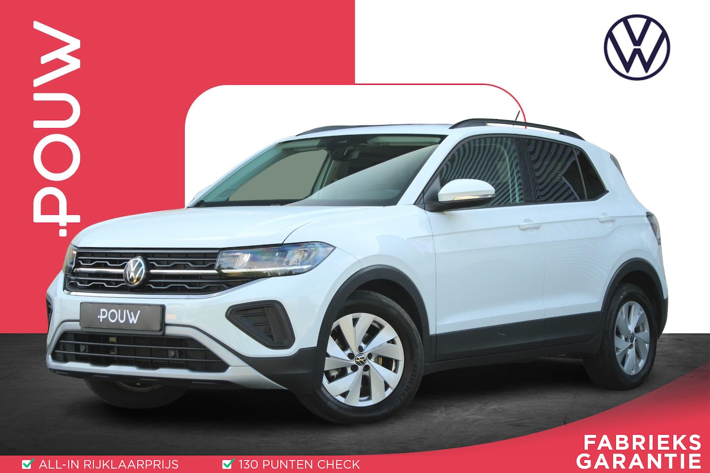 Volkswagen T-Cross - 1.0 TSI 95pk Life | Climatronic | Apple Carplay & Android Auto | Travel Assist - AutoWereld.nl