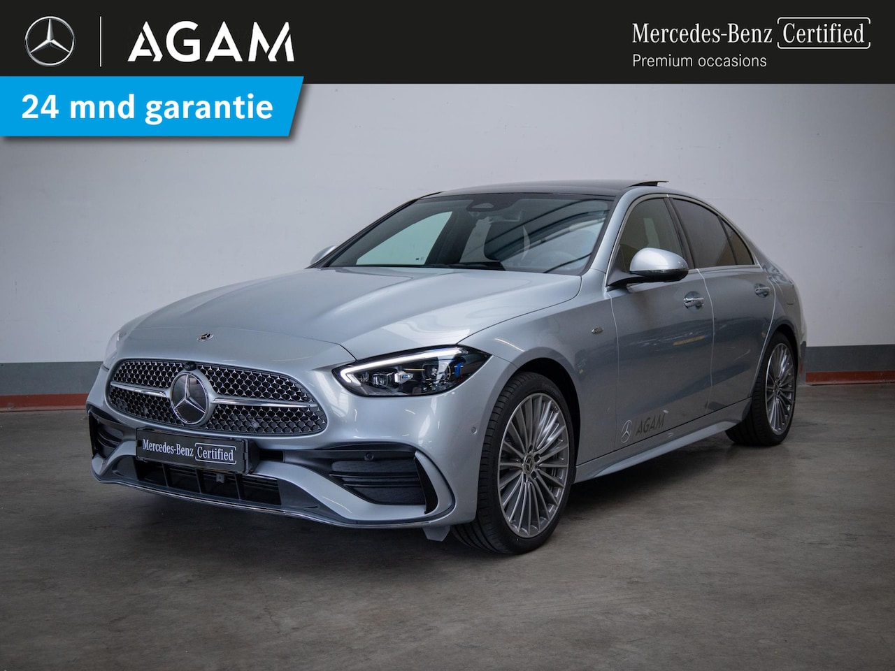Mercedes-Benz C-klasse - Limousine 300 e Business Solution AMG Premium PLUS | Panorama dak - AutoWereld.nl
