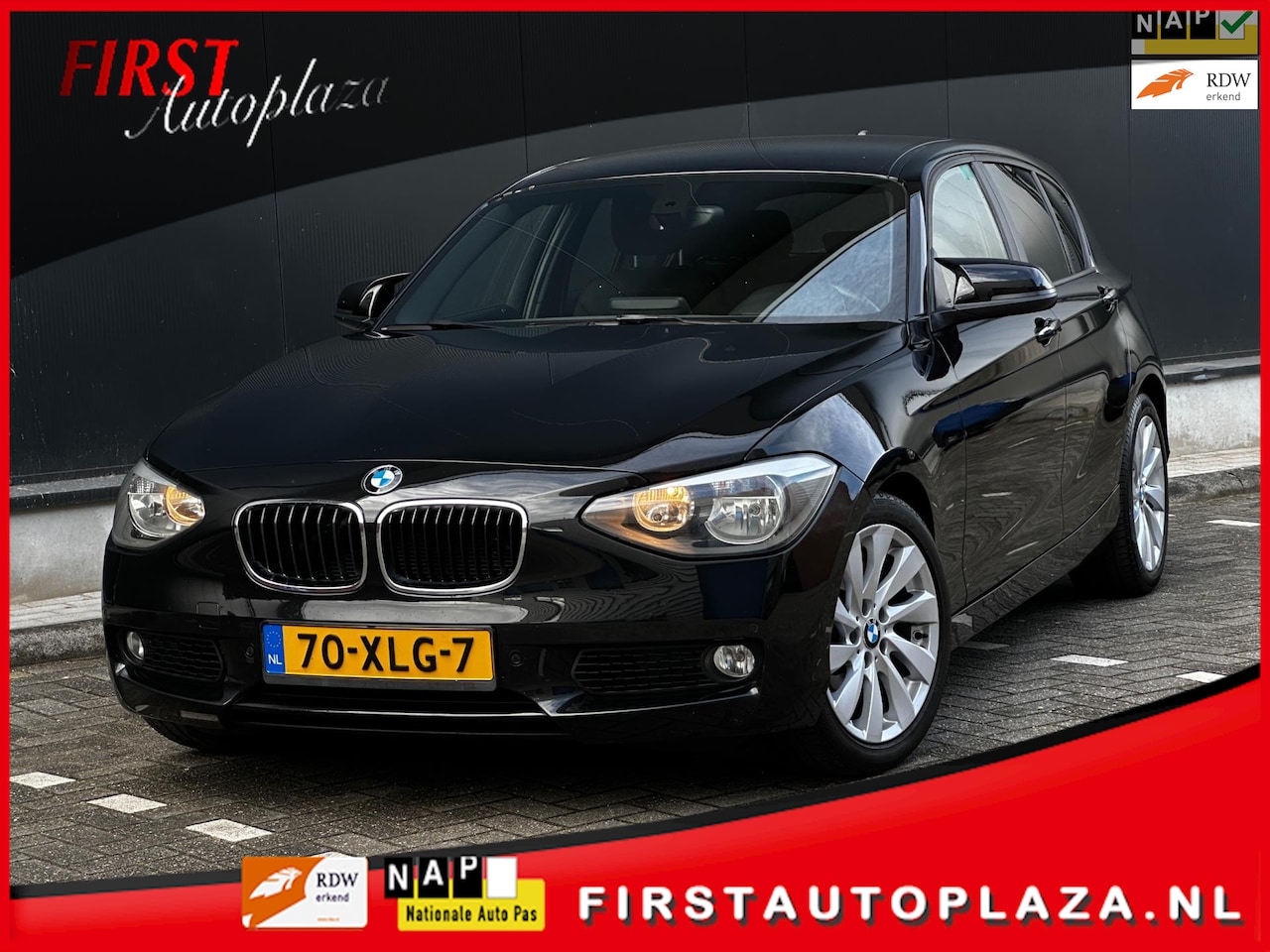 BMW 1-serie - 118i Business AUTOMAAT 5-DEURS NAVI/PDC/CRUISE | NETTE AUTO - AutoWereld.nl