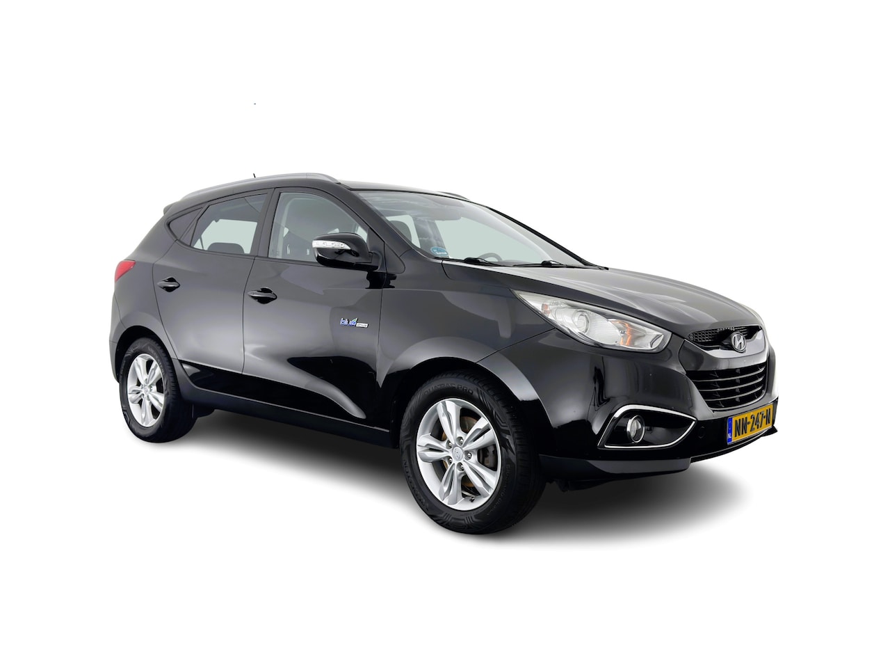 Hyundai ix35 - 1.7 CRDi Active *1/2LEATHER | NAVI-FULLMAP | CAMERA | KEYLESS | ECC | CRUISE | COMFORT-SEA - AutoWereld.nl