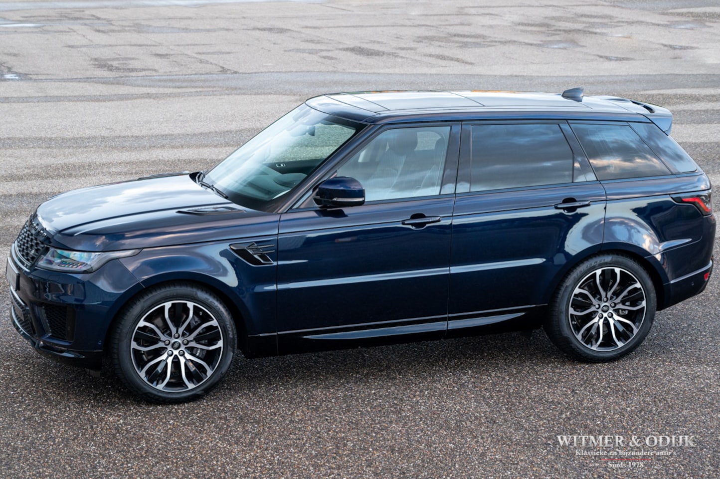 Land Rover Range Rover Sport - 2.0 P400e HSE Portofino Blue/Black - AutoWereld.nl