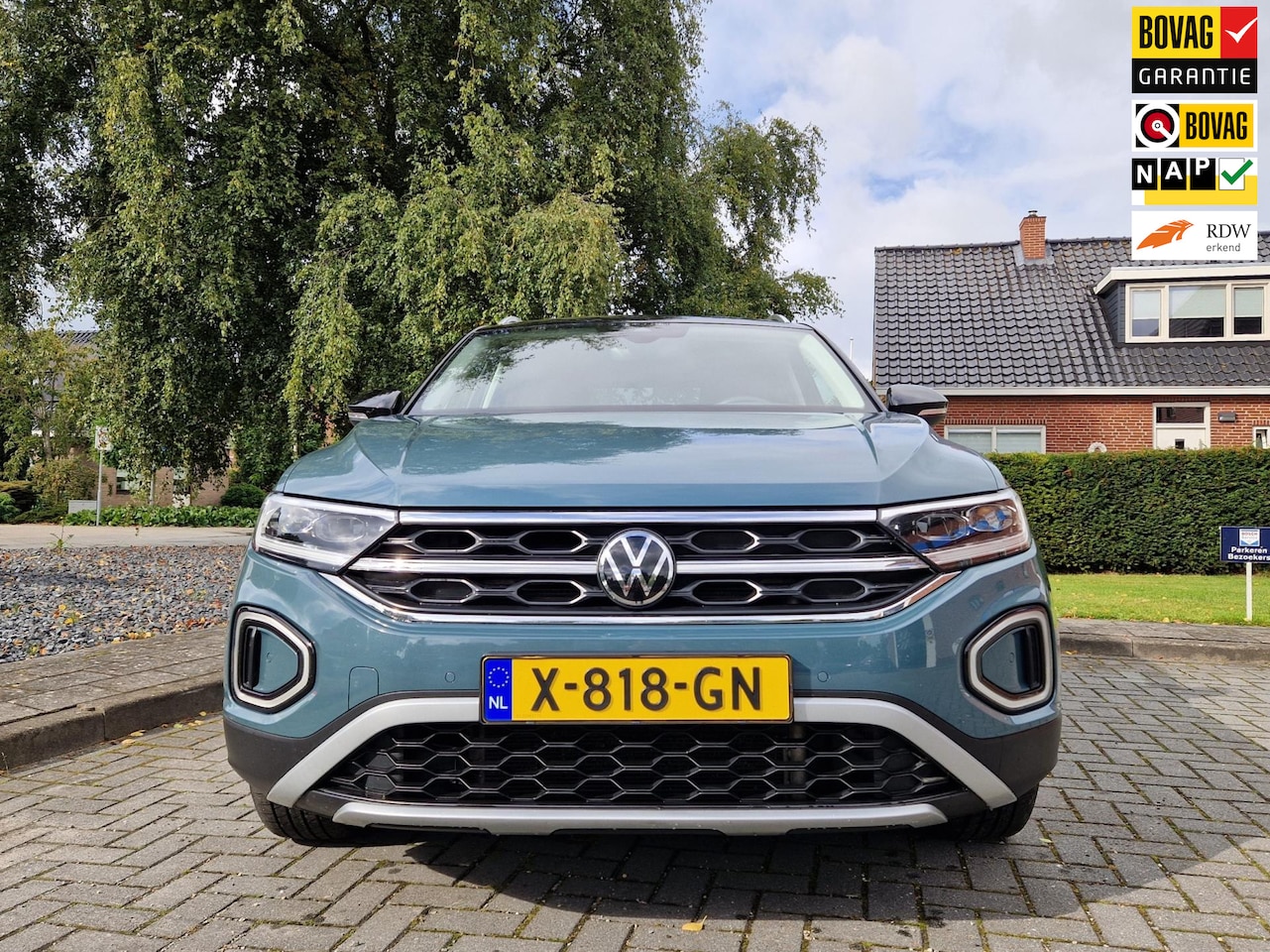 Volkswagen T-Roc - 1.5 TSI Style AUTOMAAT, TREKHAAK,CAMERA. - AutoWereld.nl