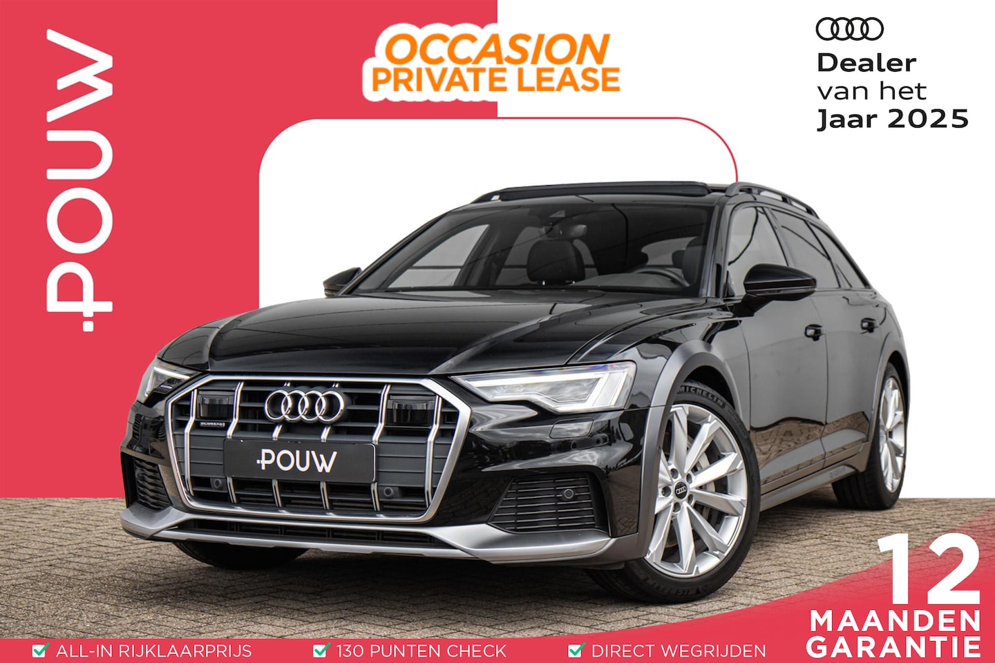 Audi A6 allroad quattro - 55 TFSI 340pk Pro Line Advanced | Panoramadak | 20" LM Velgen | Adaptive Cruise | Trekhaak - AutoWereld.nl