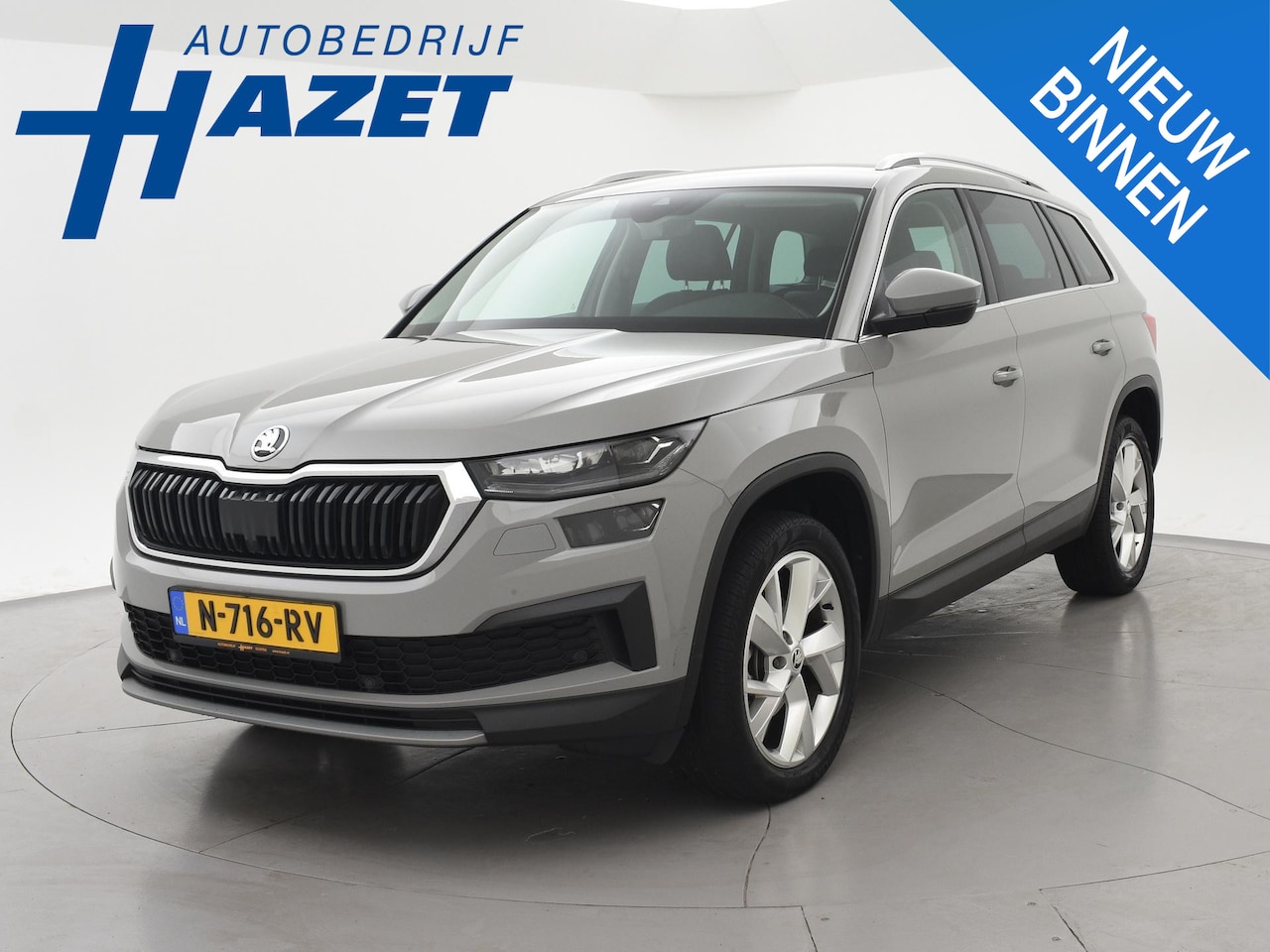 Skoda Kodiaq - 1.5 TSI 150 PK DSG AUT. STEEL GREY + APPLE CARPLAY VIRTUAL COCKPIT | LED | ADAPTIVE CRUISE - AutoWereld.nl