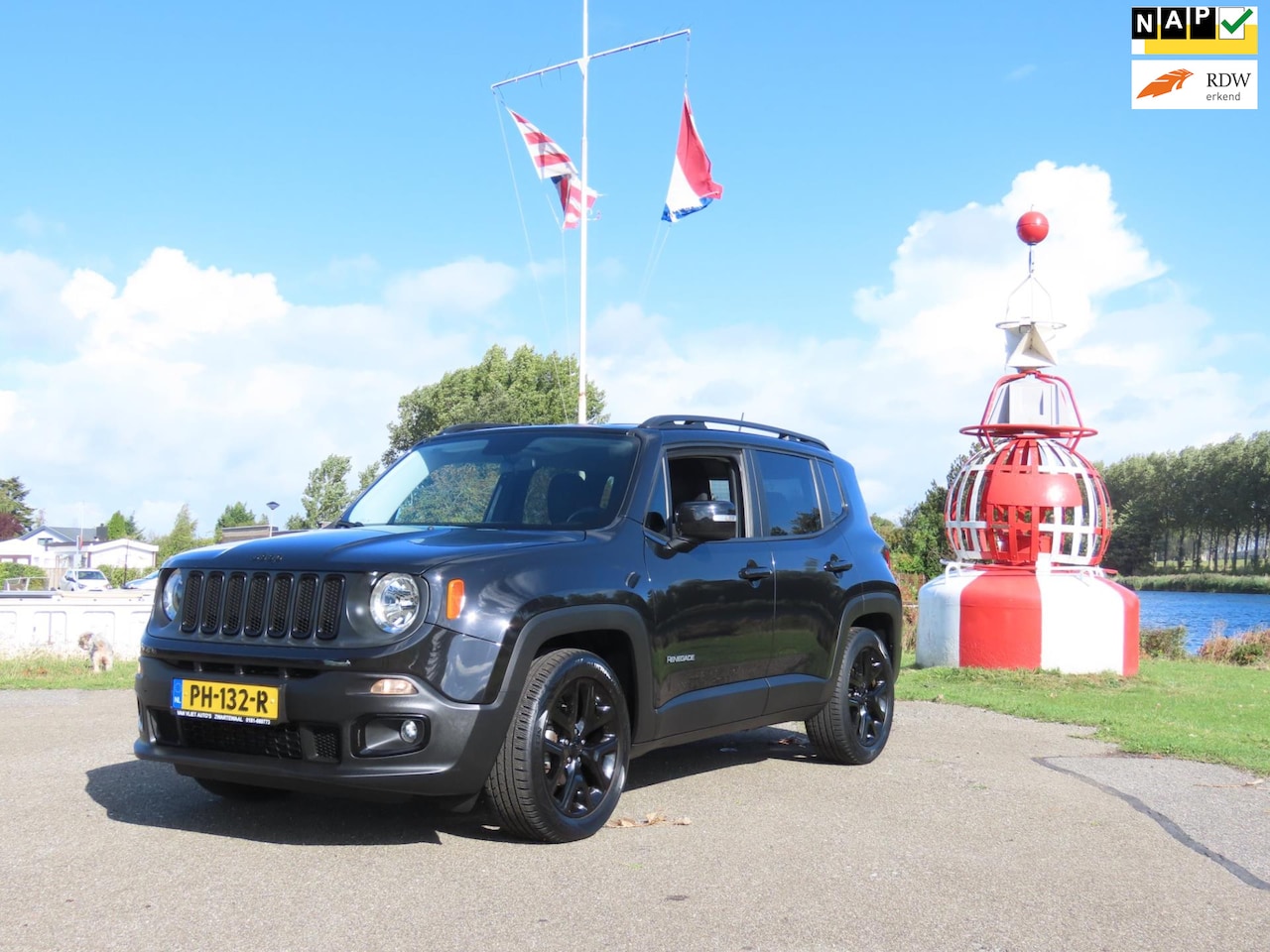 Jeep Renegade - 1.4 MultiAir Night Eagle II Black Edition - AutoWereld.nl