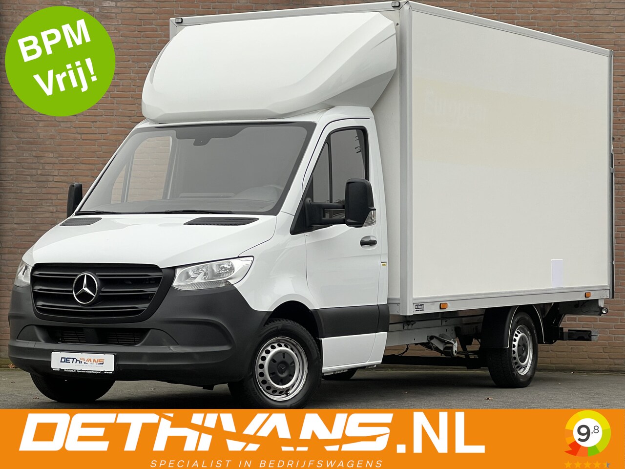 Mercedes-Benz Sprinter - 314CDI 143PK Bakwagen + Laadklep 20m³ / Euro6 - AutoWereld.nl