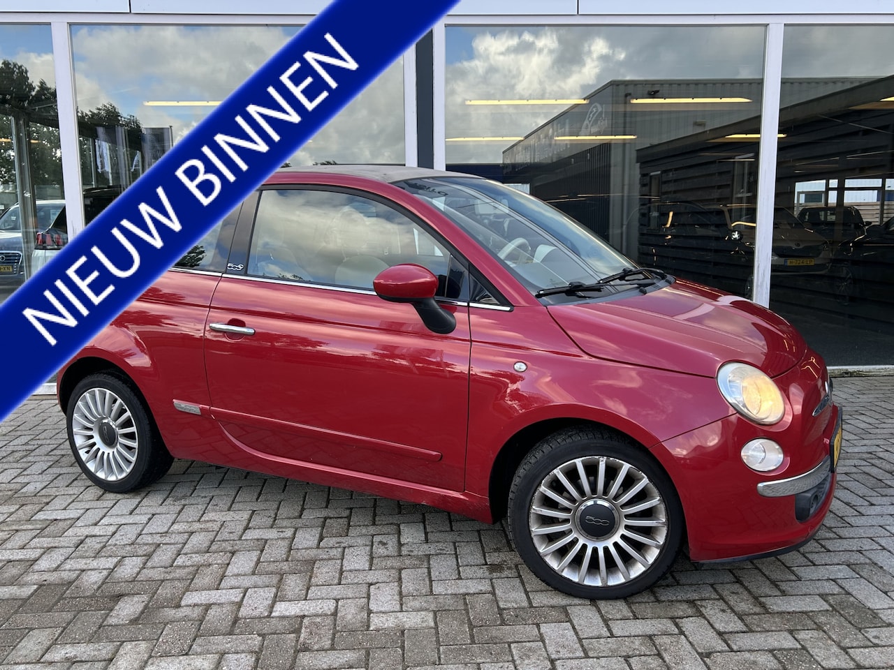 Fiat 500 C - 0.9 TwinAir Lounge 50% deal 2.975,- ACTIE Half Leder / Airco / LMV - AutoWereld.nl