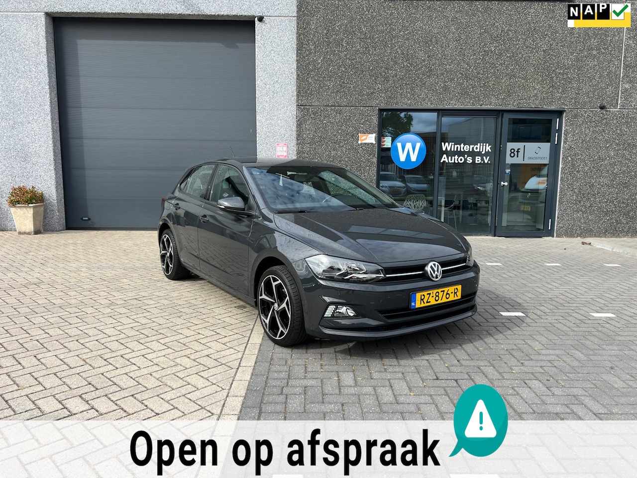 Volkswagen Polo - 1.0 TSI Virtual/Clima/Cruise/Pdc/Navi/Carplay/Leder - AutoWereld.nl