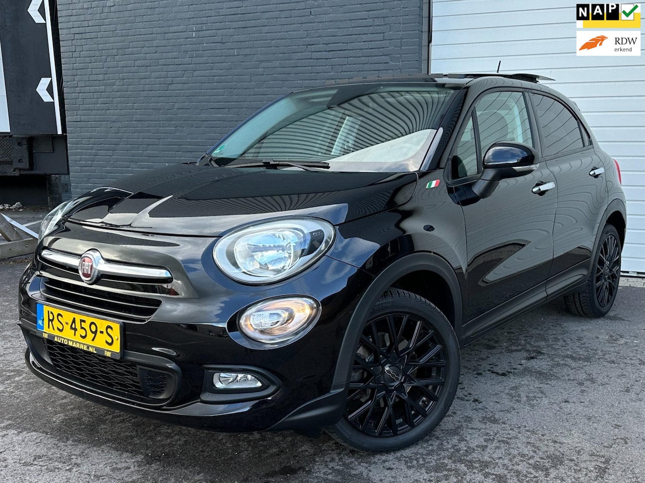 Fiat 500 X Cross - 1.4 Turbo MultiAir Cross 1EEIG-PANORAMADAK-STOEL/STUURVERWARMING-LEDER-VOLOPTIE - AutoWereld.nl