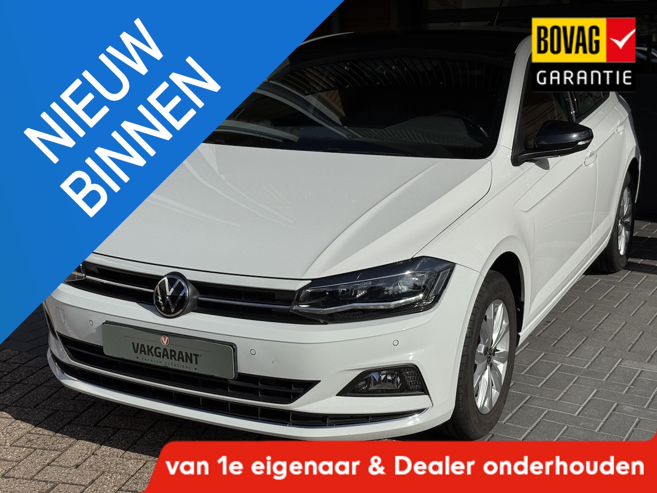 Volkswagen Polo - 1.0 TSI Highline 1.0 TSI Highline,Cruise,Navi,Apple,Pdc - AutoWereld.nl