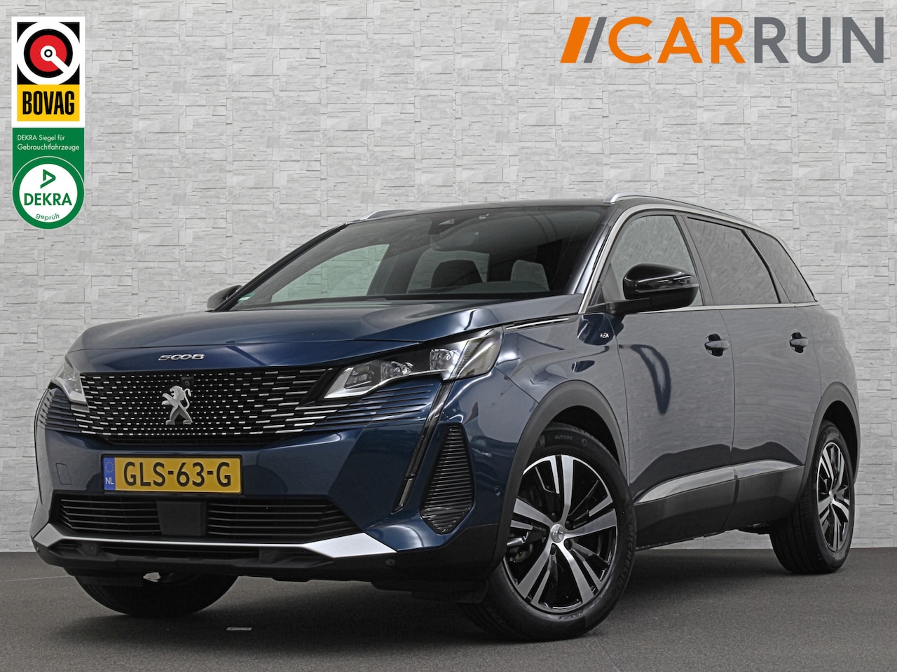 Peugeot 5008 - 130pk GT Line 7 Persoons | 360 Camera | ACC | Trekhaak | Isofix | Stoelverwarming | Carpla - AutoWereld.nl