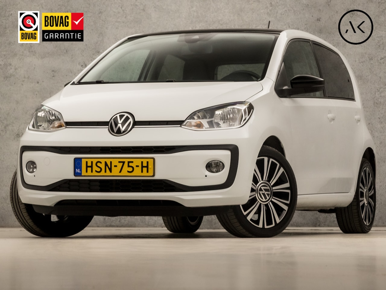 Volkswagen Up! - 1.0 BMT High Up! (5 DEURS, BLUETOOTH, STOELVERWARMING, SPORTSTOELEN, LM VELGEN, GETINT GLA - AutoWereld.nl