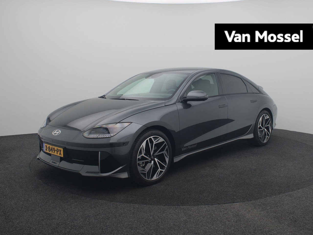 Hyundai IONIQ 6 - Lounge 77.4 kWh | Airco | Cruise Control | Navigatie | Lederen bekleding | lichtmetalen ve - AutoWereld.nl
