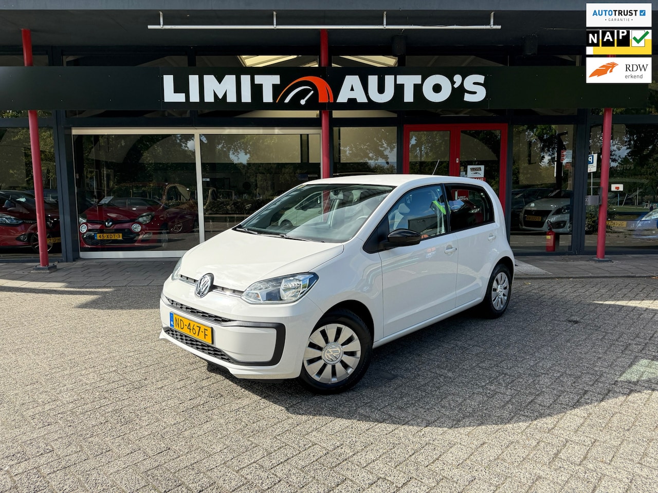 Volkswagen Up! - 1.0 BMT take up! Airco/El.ramen/5drs/Nap/Apk - AutoWereld.nl