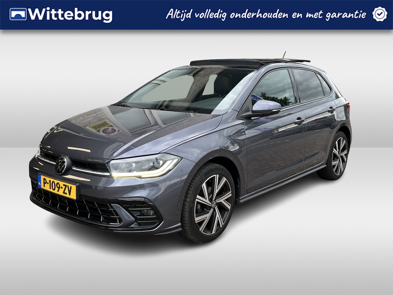 Volkswagen Polo - 1.0 TSI R-Line / PANO/ AFNEEM. TREKHAAK/ 2X R-LINE/ MATRIX/ ADAPT. CRUISE/ DIGITAL DASH/ 1 - AutoWereld.nl