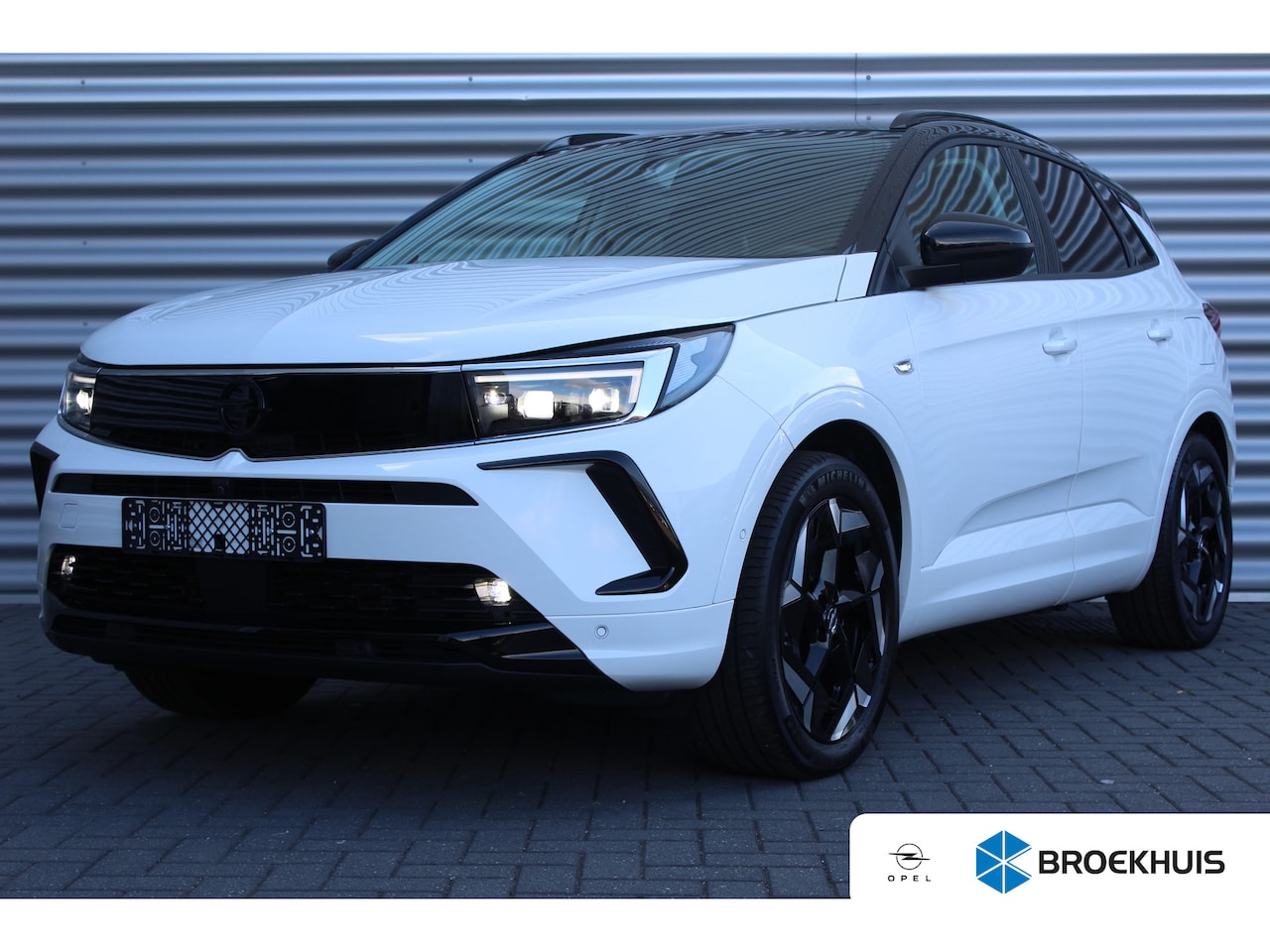 Opel Grandland - 1.6 TURBO PLUG-IN HYBRID 300PK 4X4 GSE / NAVI / LEDER / CLIMA / LED / PDC / 20" LMV / CAME - AutoWereld.nl