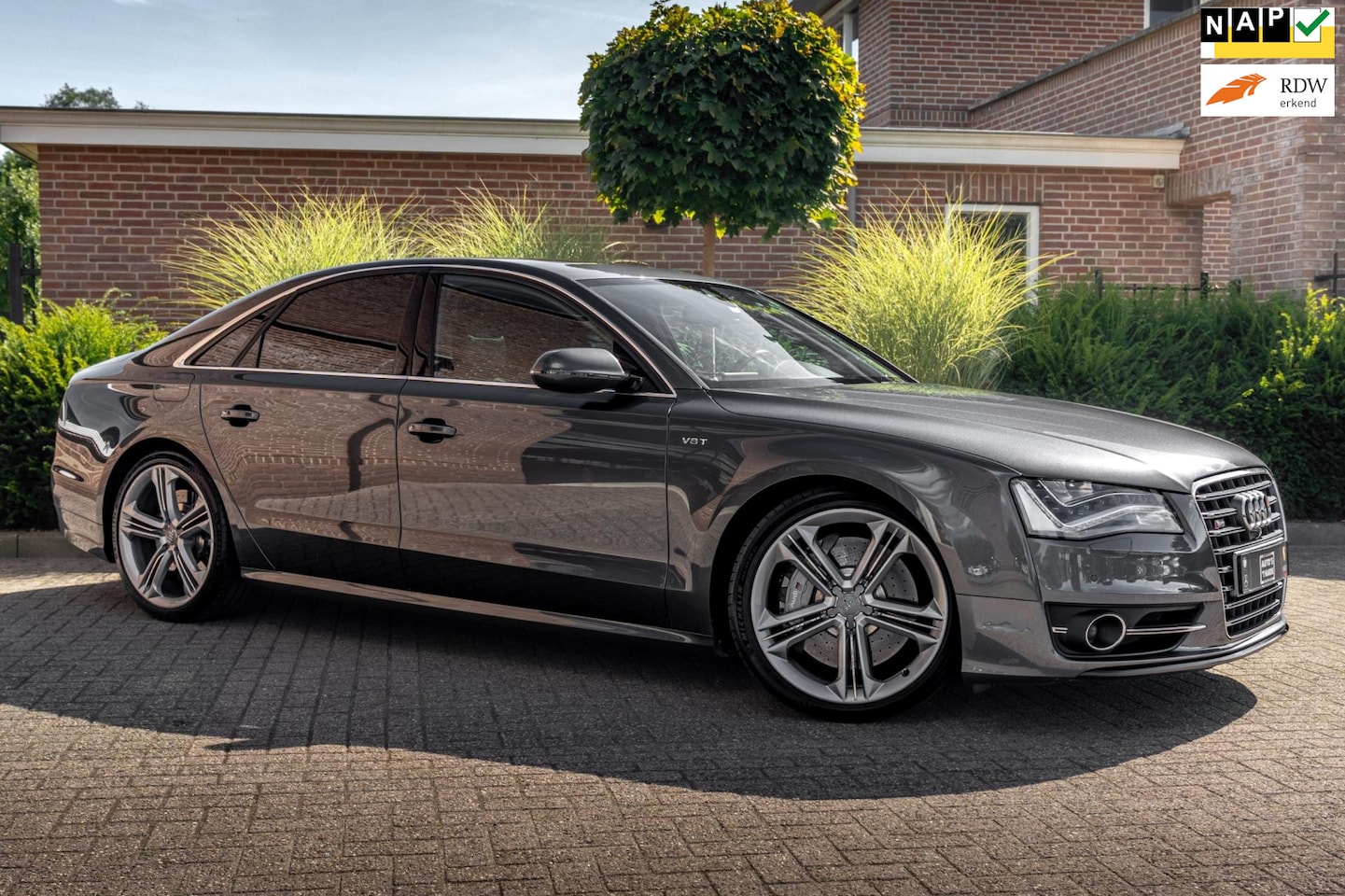 Audi S8 - 4.0 TFSI Quattro 670pk | Ceramisch | B&O | Pro Line + | 21'' - AutoWereld.nl