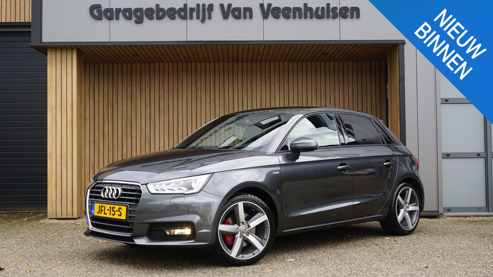 Audi A1 Sportback - 1.4 TFSI 125pk 5Drs Automaat S-Line *Facelift* Xenon/LED Keyless 17inch LM Navi H-Leder 60 - AutoWereld.nl