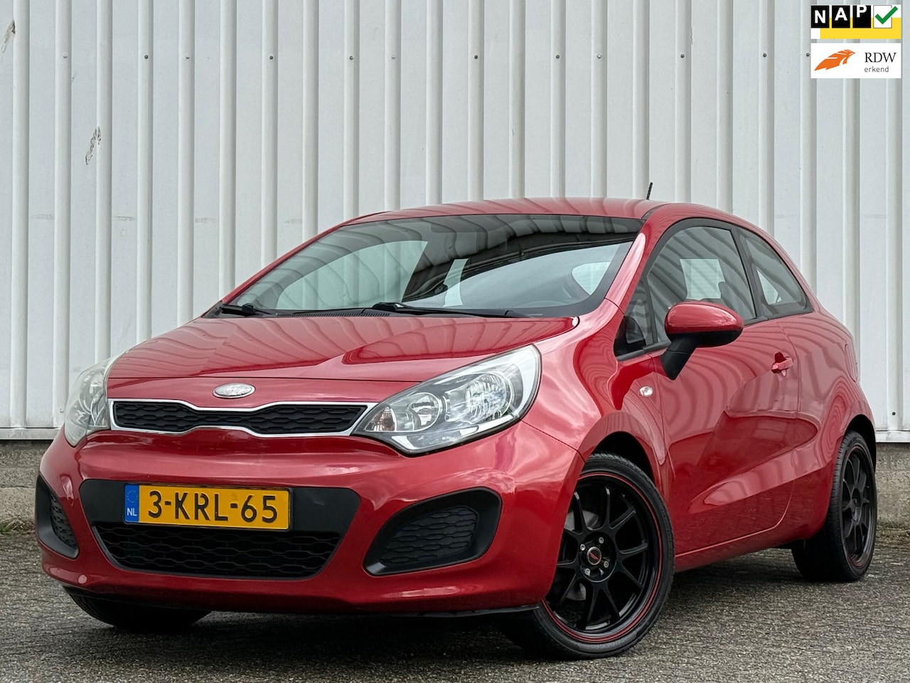 Kia Rio - 1.2 CVVT Comfort Pack 1e Eigenaar,AfnTrekhaak,Airco,ElektrischeRamen,LMV,DealerOnderhouden - AutoWereld.nl