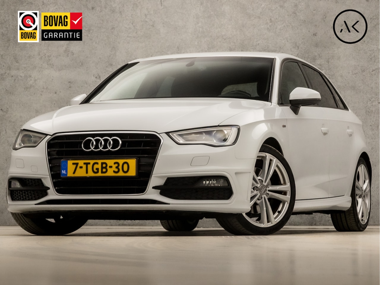 Audi A3 Sportback - 1.8 TFSI S-Line Sport 180Pk Automaat (2X S-LINE, GROOT NAVI, BANG&OLUFSEN, LED KOPLAMPEN, - AutoWereld.nl