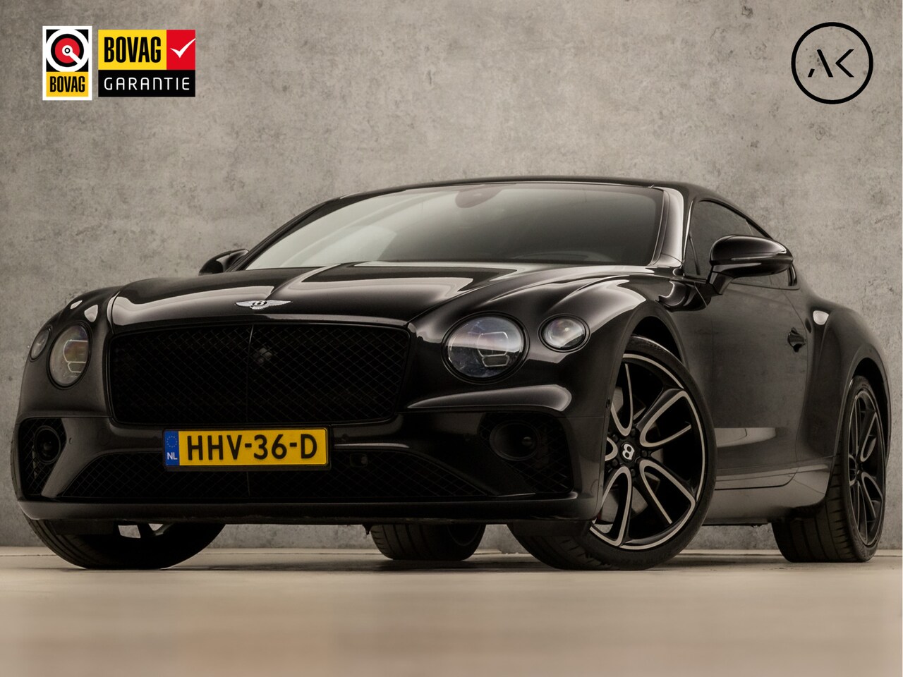 Bentley Continental GT - 4.0 V8 Mulliner (DEALER ONDERHOUDEN, ROTATING DISPLAY, 22 INCH, SFEERVERLICHTING, BANG & O - AutoWereld.nl