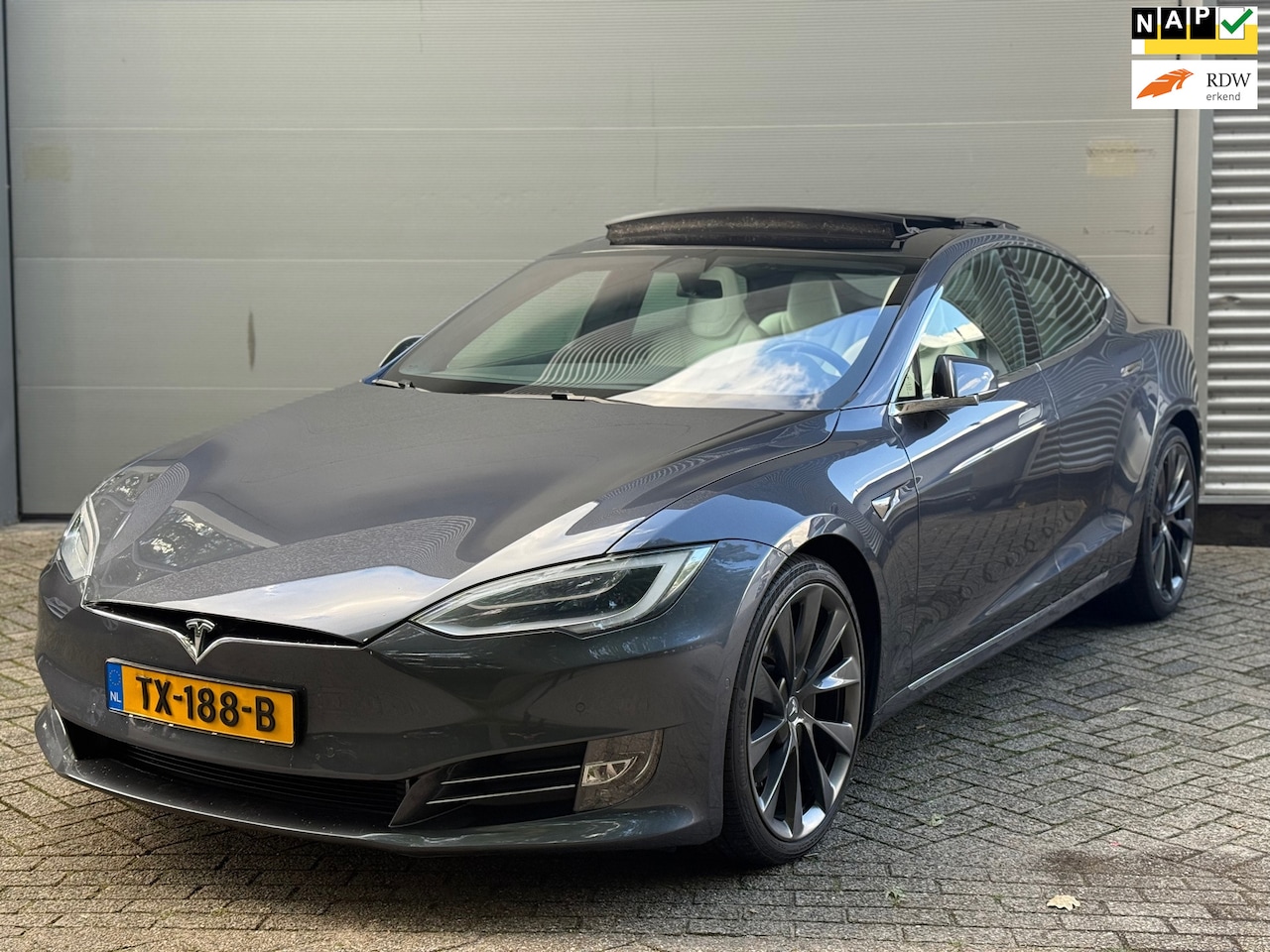 Tesla Model S - 100D AWD Dual l Pano l Autopilot l Camera l Turbine l 1ste Eigenaar l Carbon I ZGST l - AutoWereld.nl