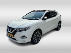 Nissan Qashqai - 1.3 DIG-T Tekna / Full option / Panoramadak / 360Camera / Leder / Apple CarPlay / 19'' / B