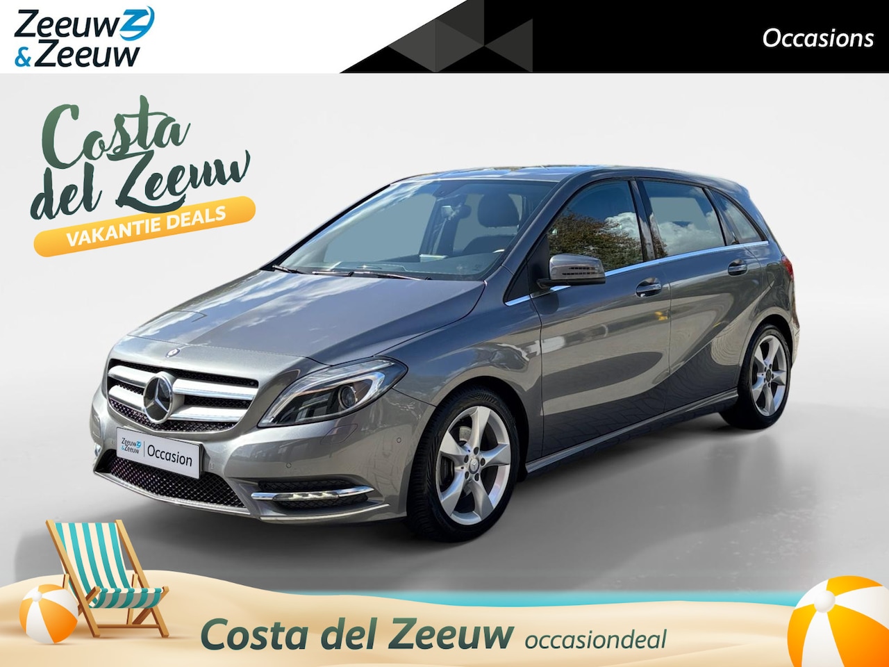 Mercedes-Benz B-klasse - 180 Ambition | Dealer onderhouden! | Automaat! | Navi - AutoWereld.nl