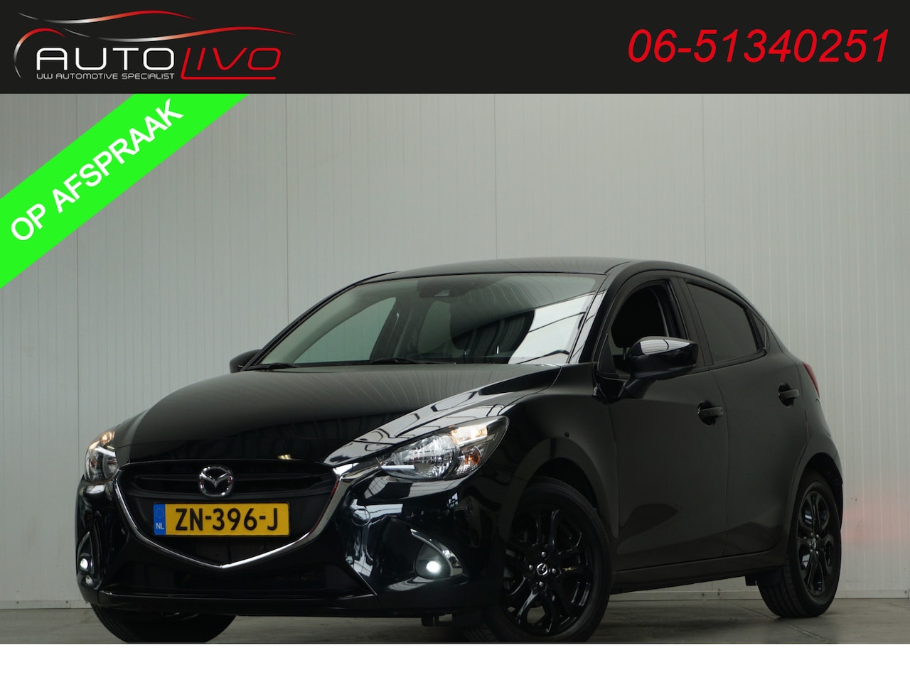 Mazda 2 - 1.5 Skyactiv-G Sport Selected NAVI CAMERA CRUISE AC LMV CD TREKHAAK etc. - AutoWereld.nl