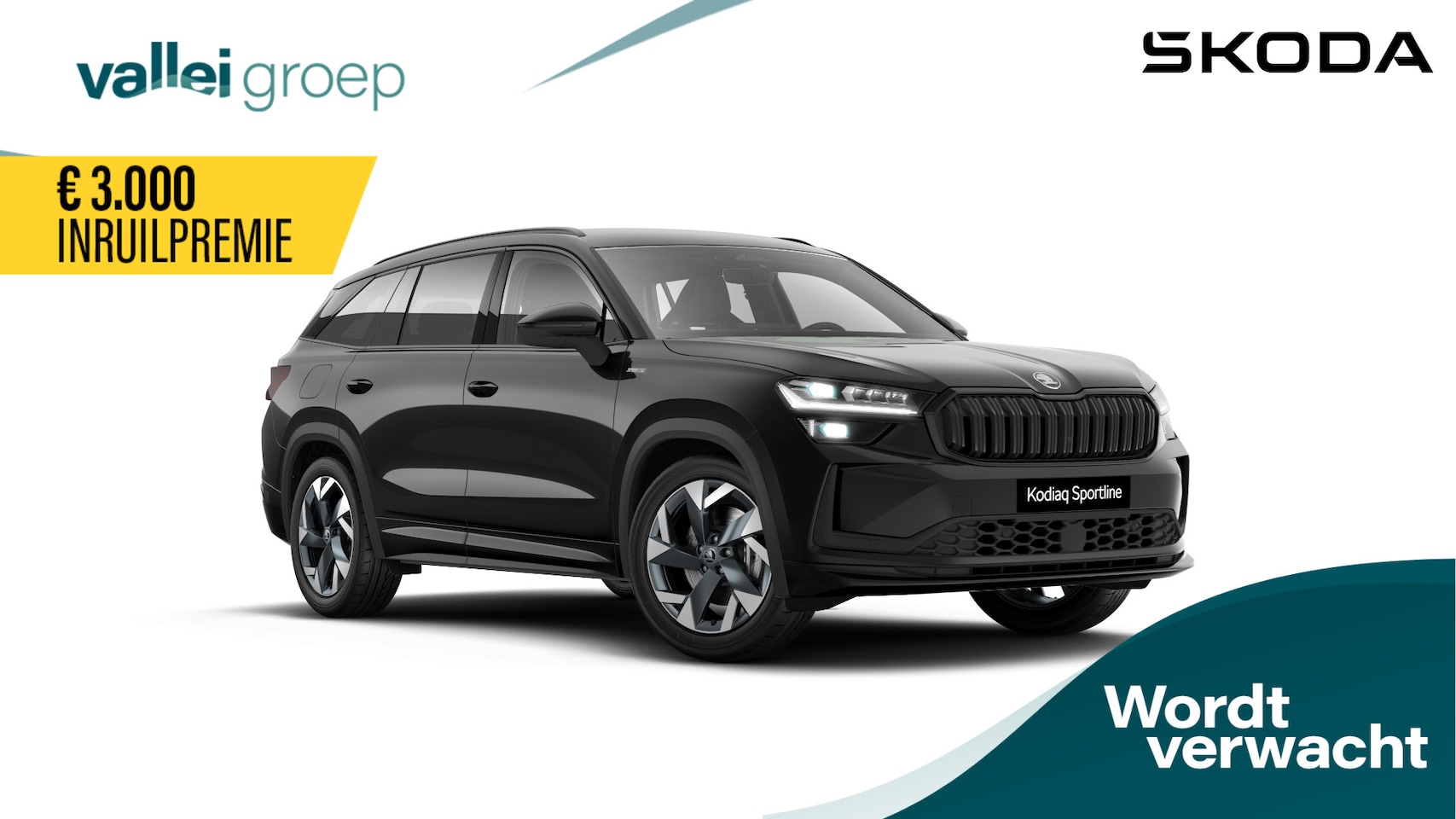 Skoda Kodiaq - Sportline Business 1.5 TSI PHEV 150 kW / 204 PK SU Trekhaak | Sportstoelen | LED matrix | - AutoWereld.nl