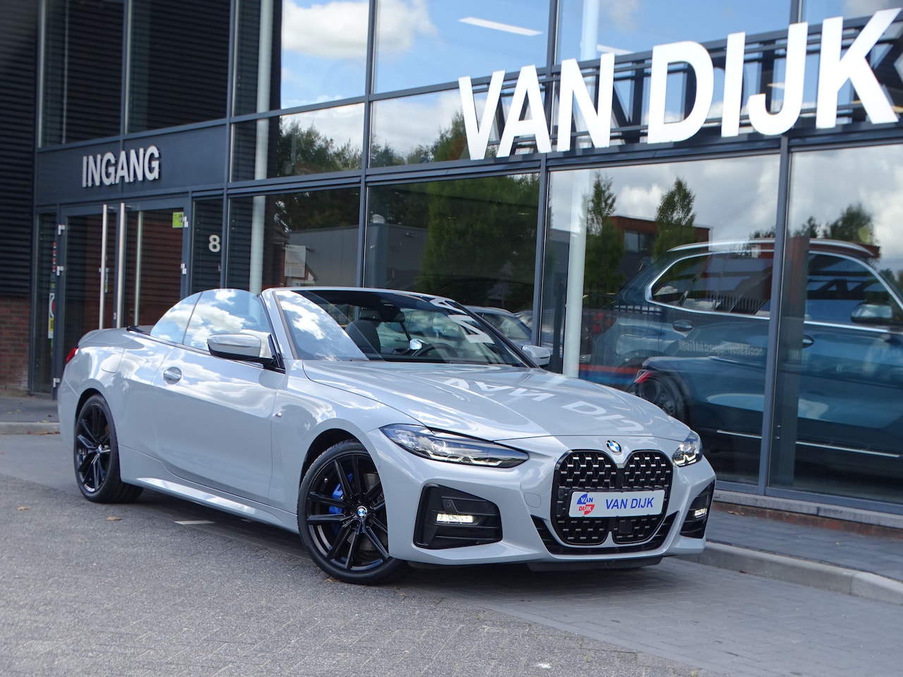BMW 4-serie Cabrio - 420i M Sport pakket Pro. Harman/Kardon Driv.Ass. Nekverwarming Active-Cruis Cockpit-Plus L - AutoWereld.nl