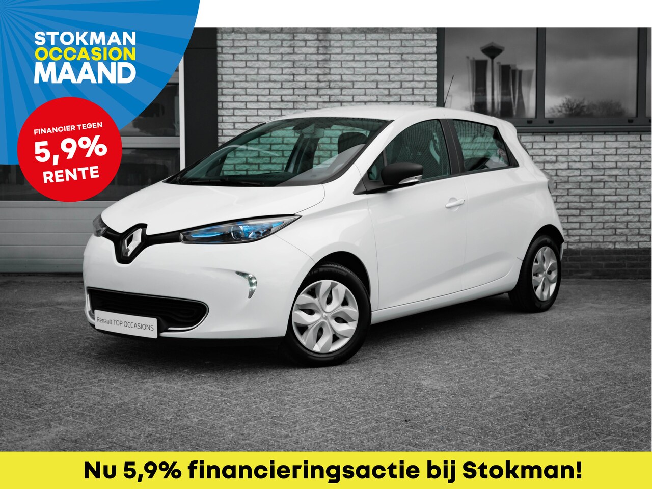 Renault Zoe - R90 Life 41 kWh (ex Accu) | batterijhuur |  | incl. Bovag rijklaarpakket met 12 maanden ga - AutoWereld.nl