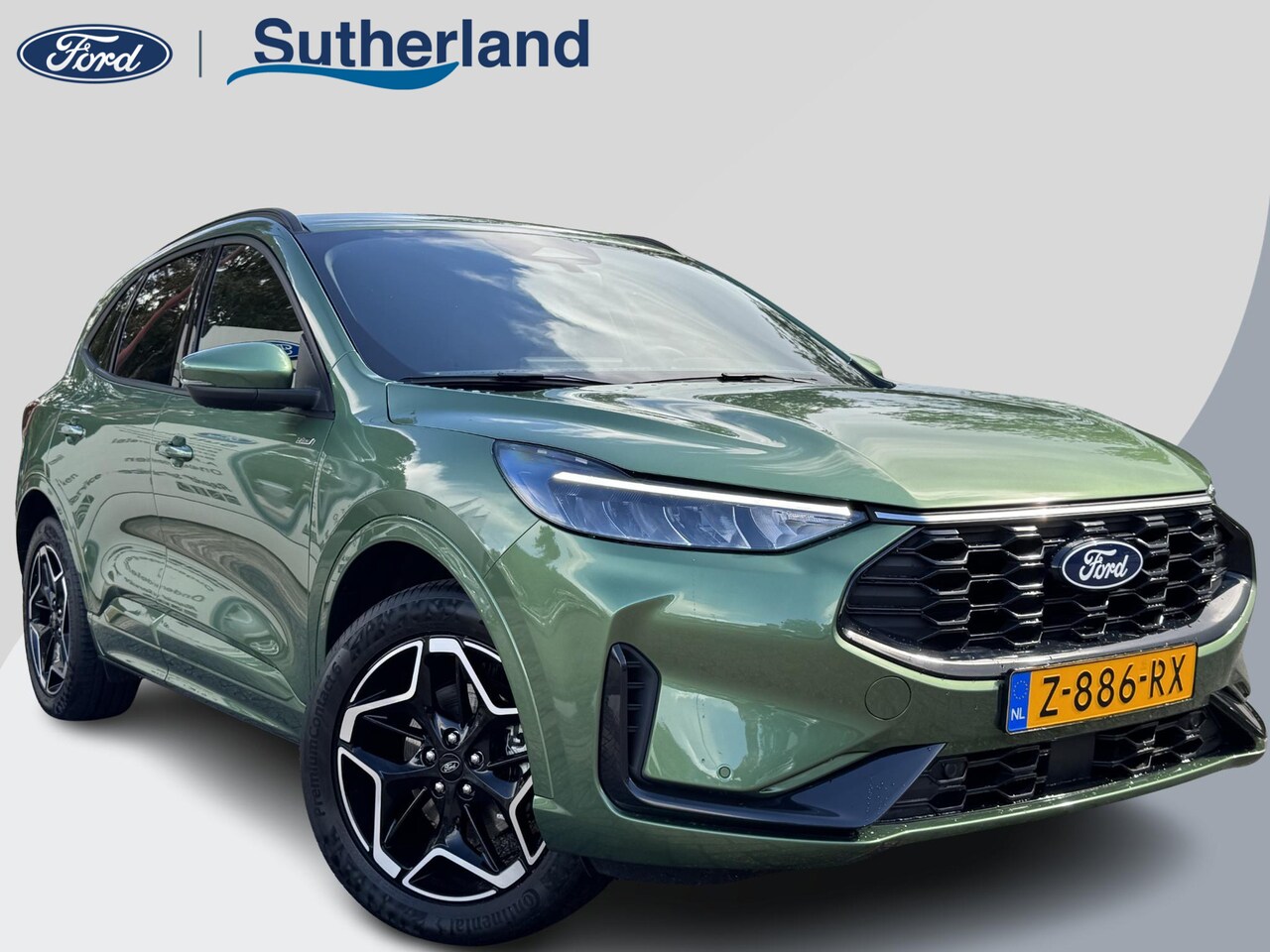 Ford Kuga - 2.5 PHEV ST-Line 242pk Wegklapbare Trekhaak | Winterpack | Bursting Green | 19 inch Velgen - AutoWereld.nl