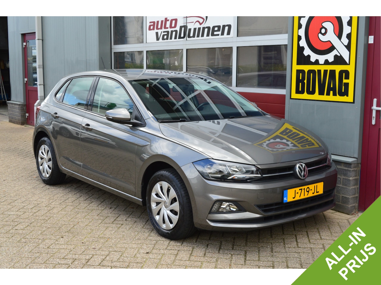 Volkswagen Polo - 1.0 TSI Comfortline O.a: Navi, ACC, Airco, Dab, Carplay, All-Season banden, Etc...  Rijkla - AutoWereld.nl