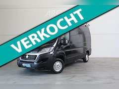 Fiat Ducato - 2.3 MultiJet L2/H2 150PK LEDER CLIMA/AIRCO CAMERA CRUISE CONTROL ZWART TREKHAAK IMPERIAAL